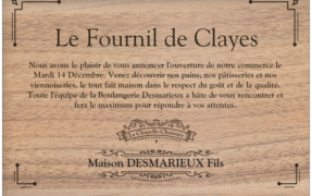 Ouverture du Fournil de Clayes